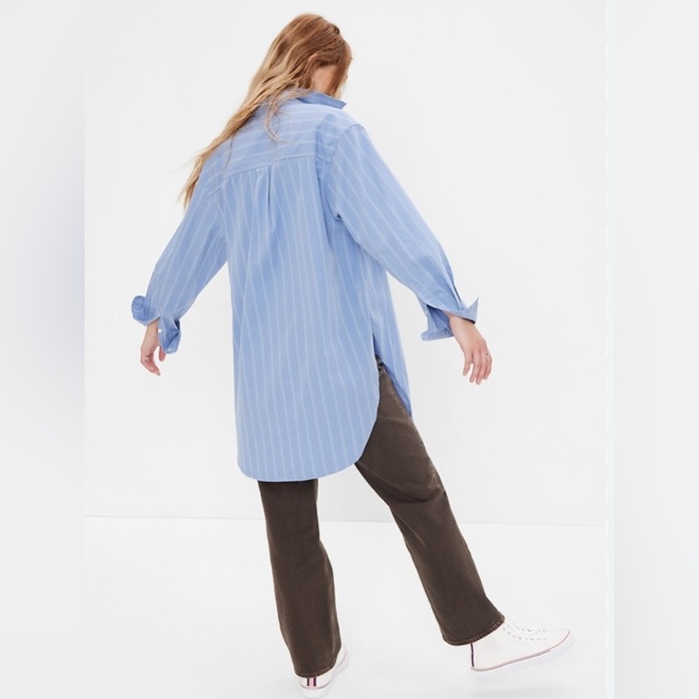 NWT Gap 100% Organic Cotton Weekend Tunic Shirt